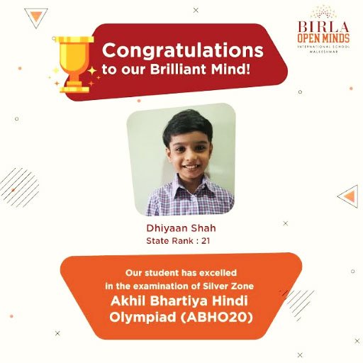 akhil bhartiya hindi olympiad - Dhiyaan Shah