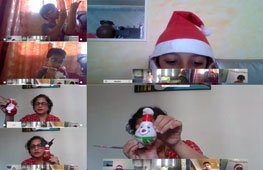 Birla Openminds International School Mumbai Online Christmas Celebration Pictures